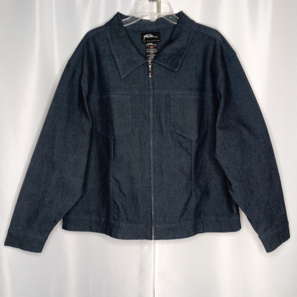 FUBU Dark Denim Jacket Sz 1x